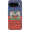 Haiti Flag Dark Wood Google Pixel 9 Pro Skin